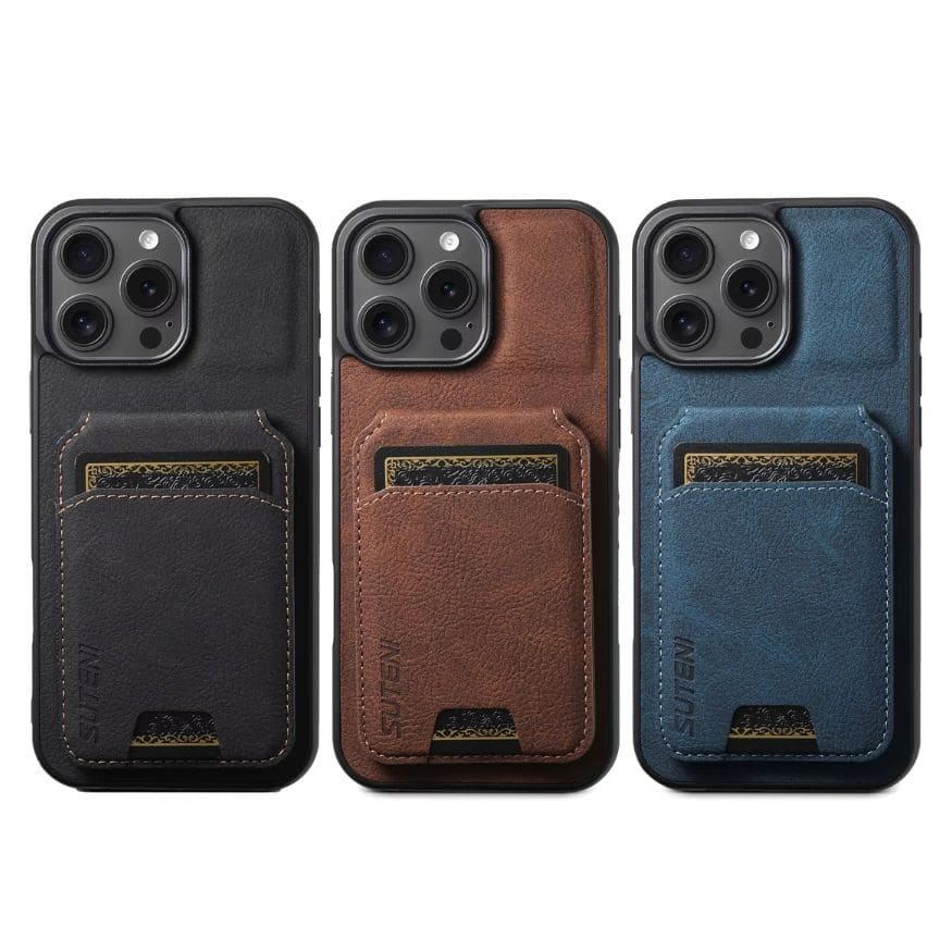 Premium Wallet Case · MagSafe-Compatible (iPhone 12–17)