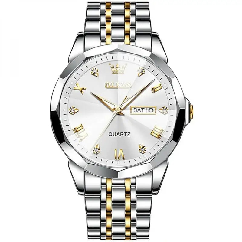 OLEVS 3D Crystal-Dial Watch with Diamond Pattern · Limited Edition