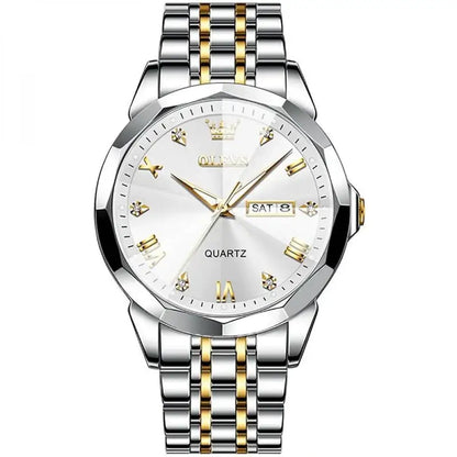 OLEVS 3D Crystal-Dial Watch with Diamond Pattern · Limited Edition
