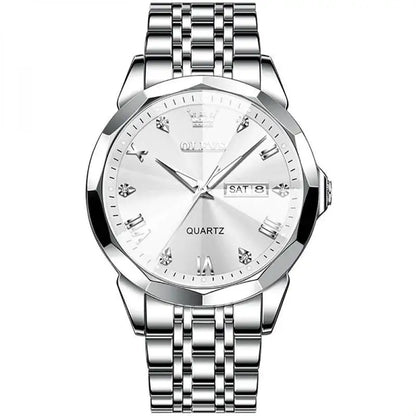 OLEVS 3D Crystal-Dial Watch with Diamond Pattern · Limited Edition